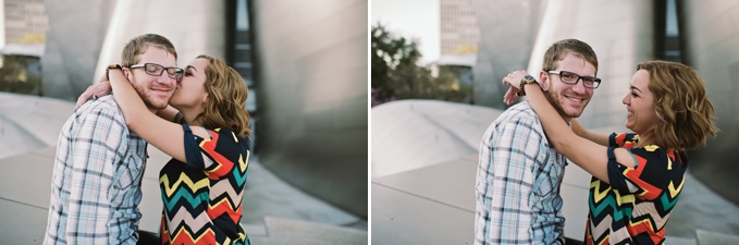 Walt Disney Concert Hall Engagement Session, Southern California Wedding Photographers, D'Avello Photography, www.davello.com