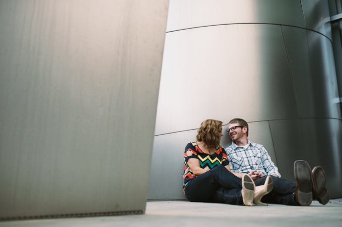 Walt Disney Concert Hall Engagement Session, Southern California Wedding Photographers, D'Avello Photography, www.davello.com